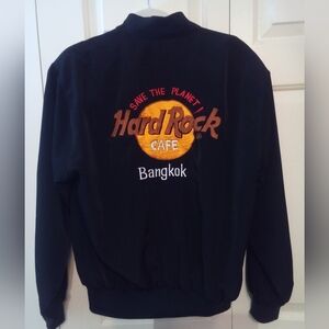 Genuine Hard Rock Cafe - Bangkok embroidered zip jacket, large